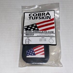 NY New York State Corrections Officer DOC Badge ID Wallet Cobra Tufskin